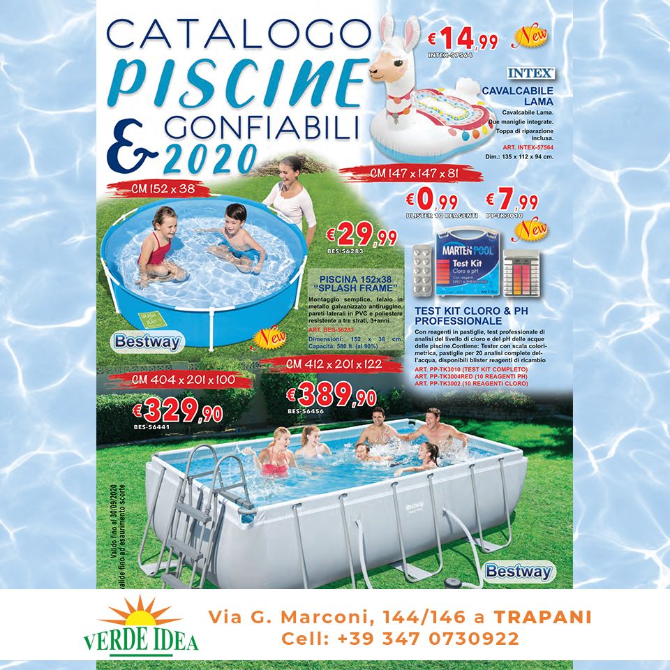 Catalogo Piscine e Gonfiabili 2020